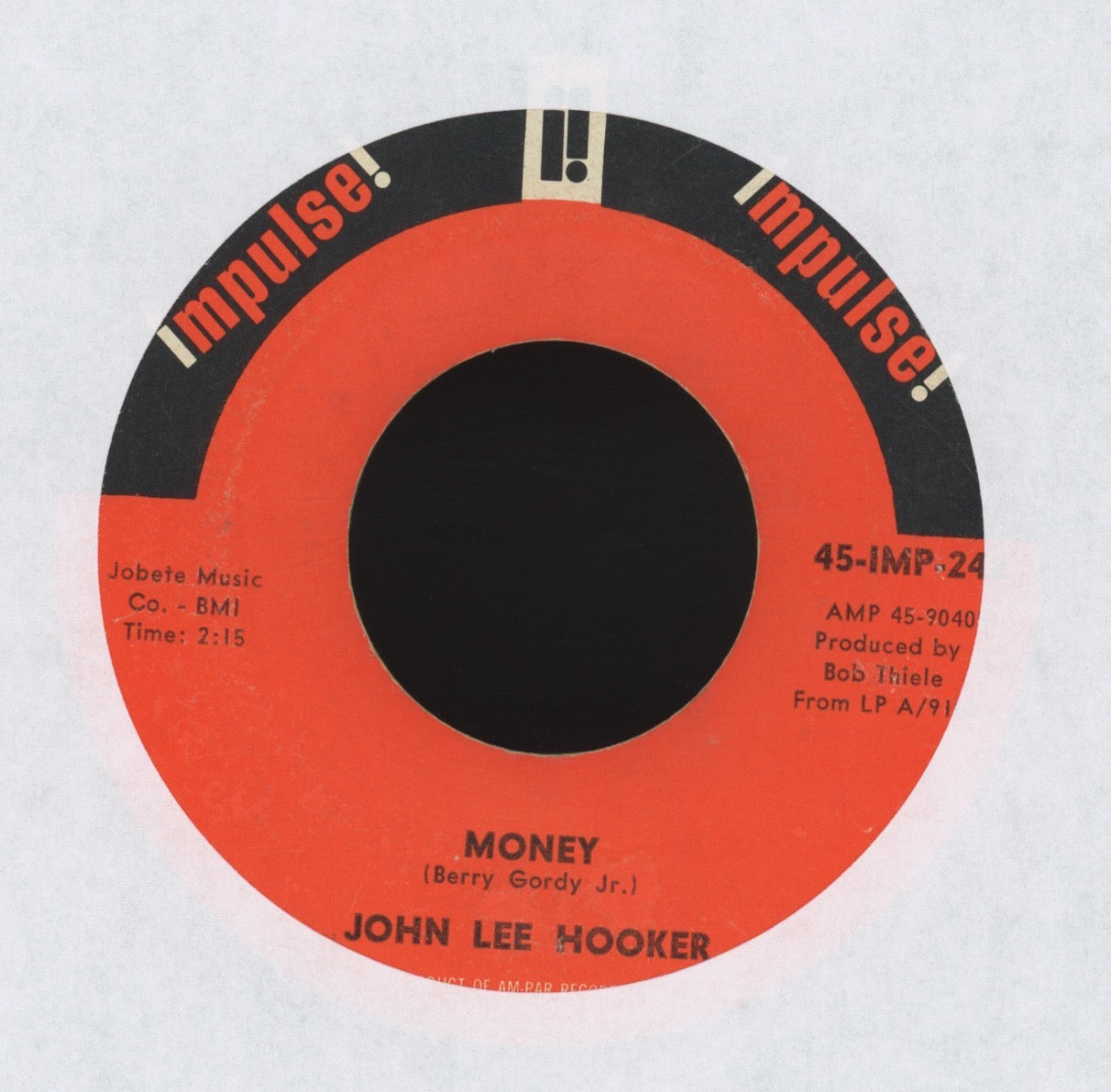 John Lee Hooker - Money on Impulse R&B R&B Blues Dancer 45