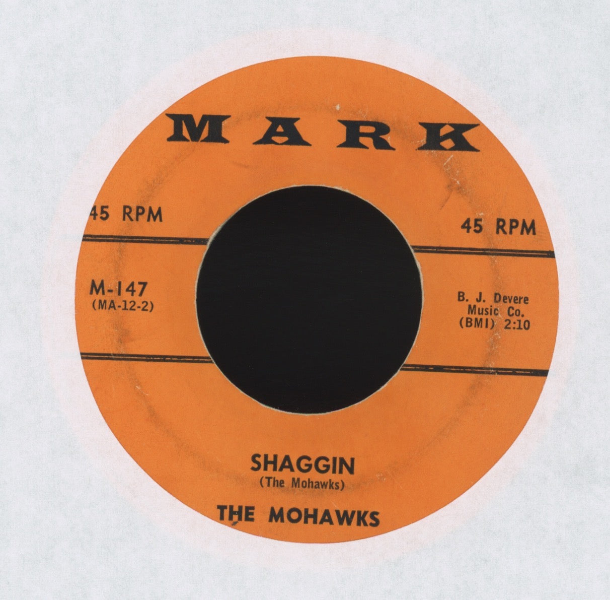 The Mohawks - Shamokin on Mark Instro Rocker 45