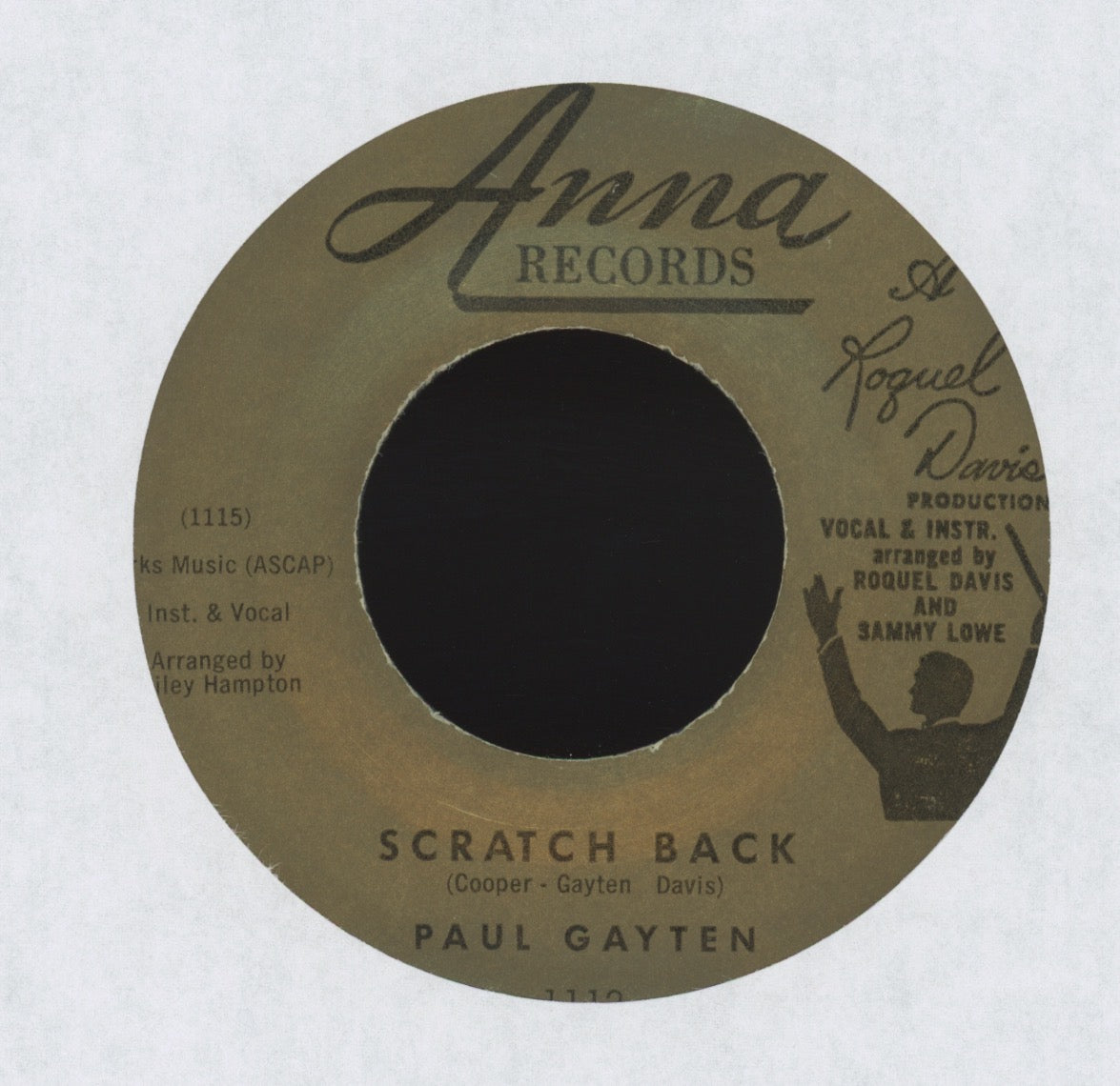 Paul Gayten - Beatnik Beat on Anna R&B 45