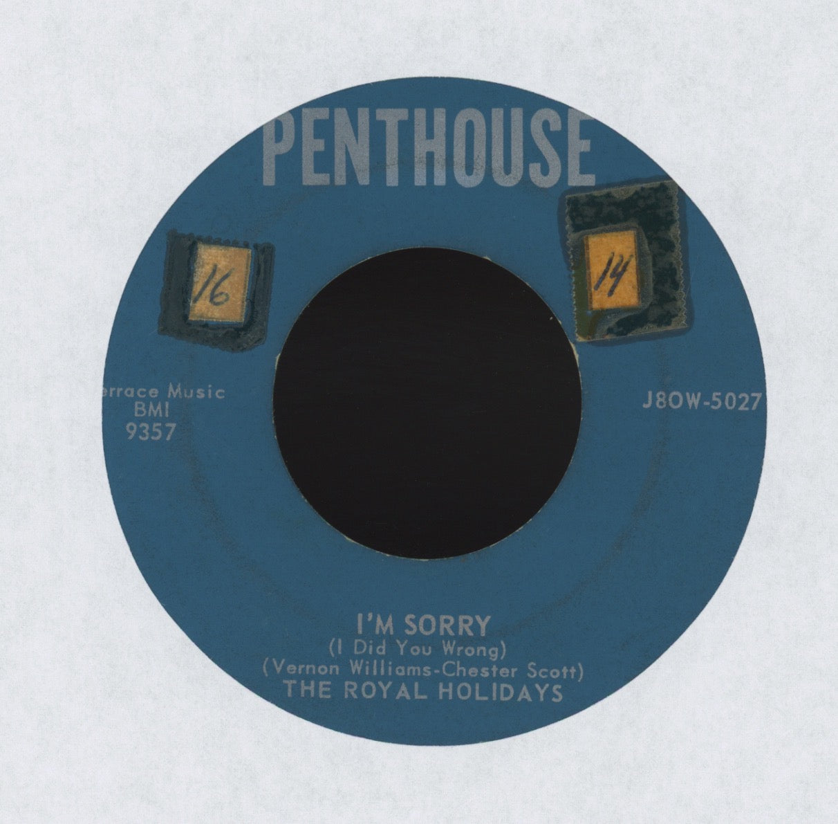The Royal Holidays - Margaret on Penthouse R&B Doo Wop 45