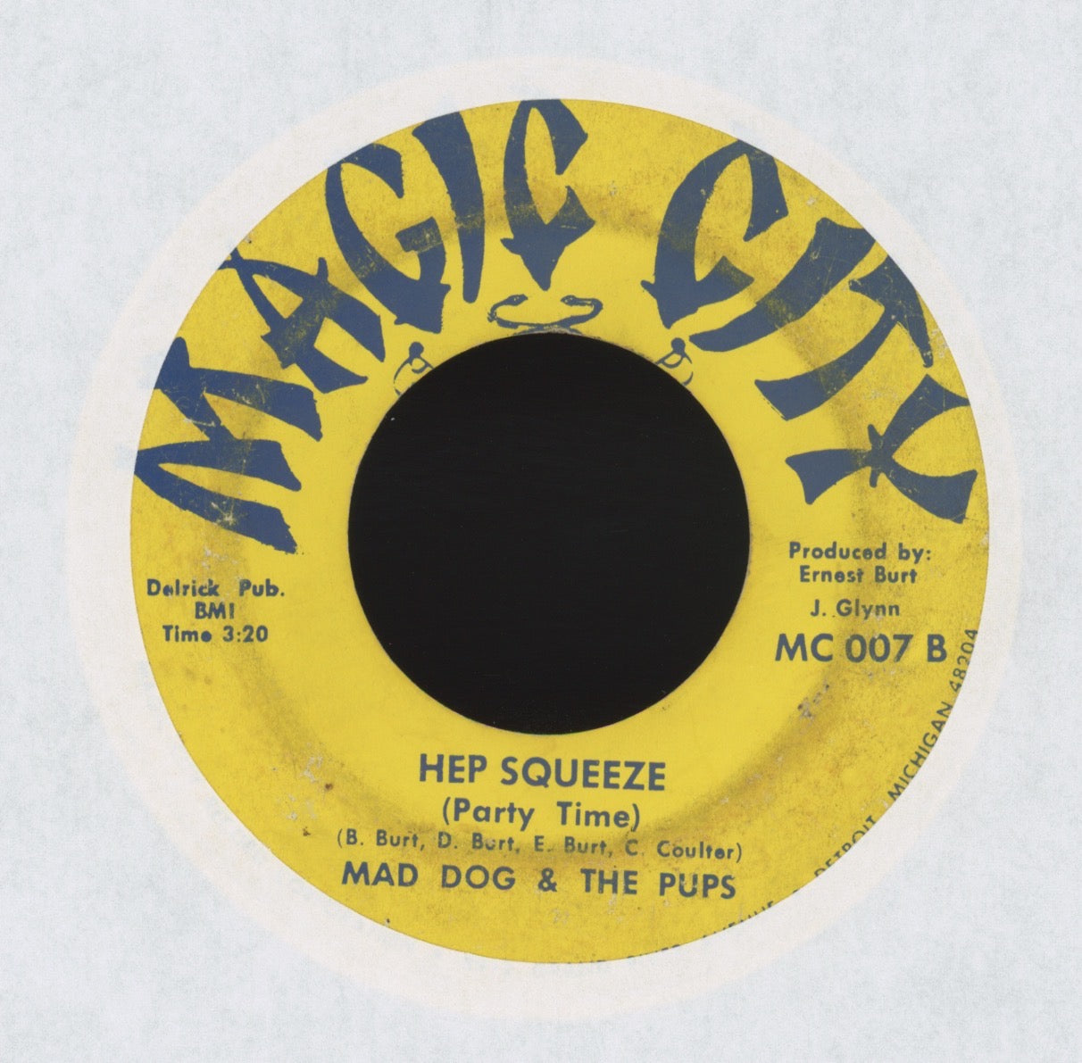 Mad Dog & The Pups - Hep Squeeze on Magic City Funk 45
