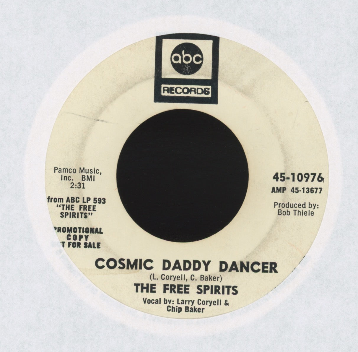 The Free Spirits - Blue Water Mother on ABC Promo Psych Rock 45