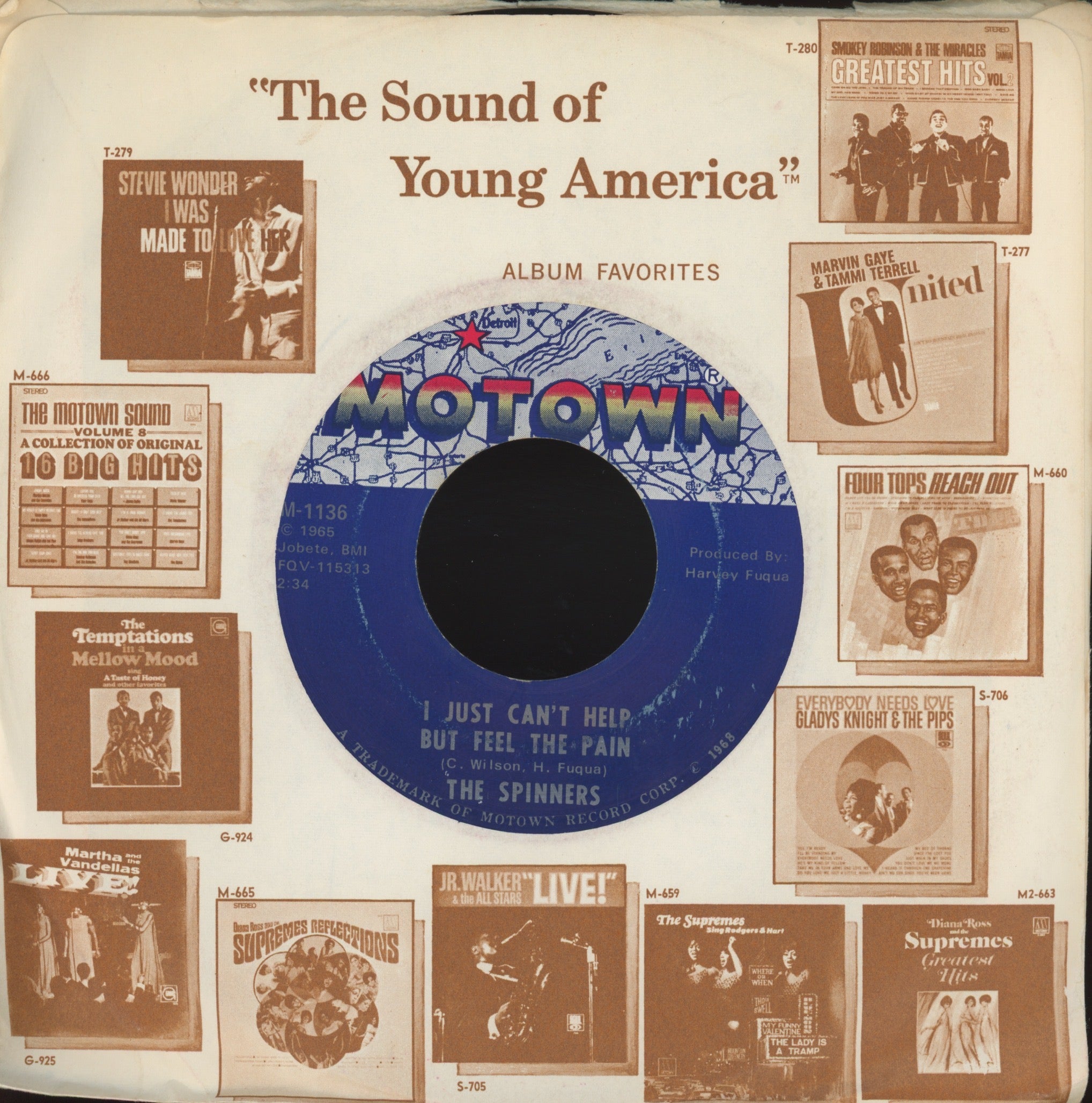 Spinners - Bad, Bad Weather (Till You Come Home) on Motown Northern Soul 45