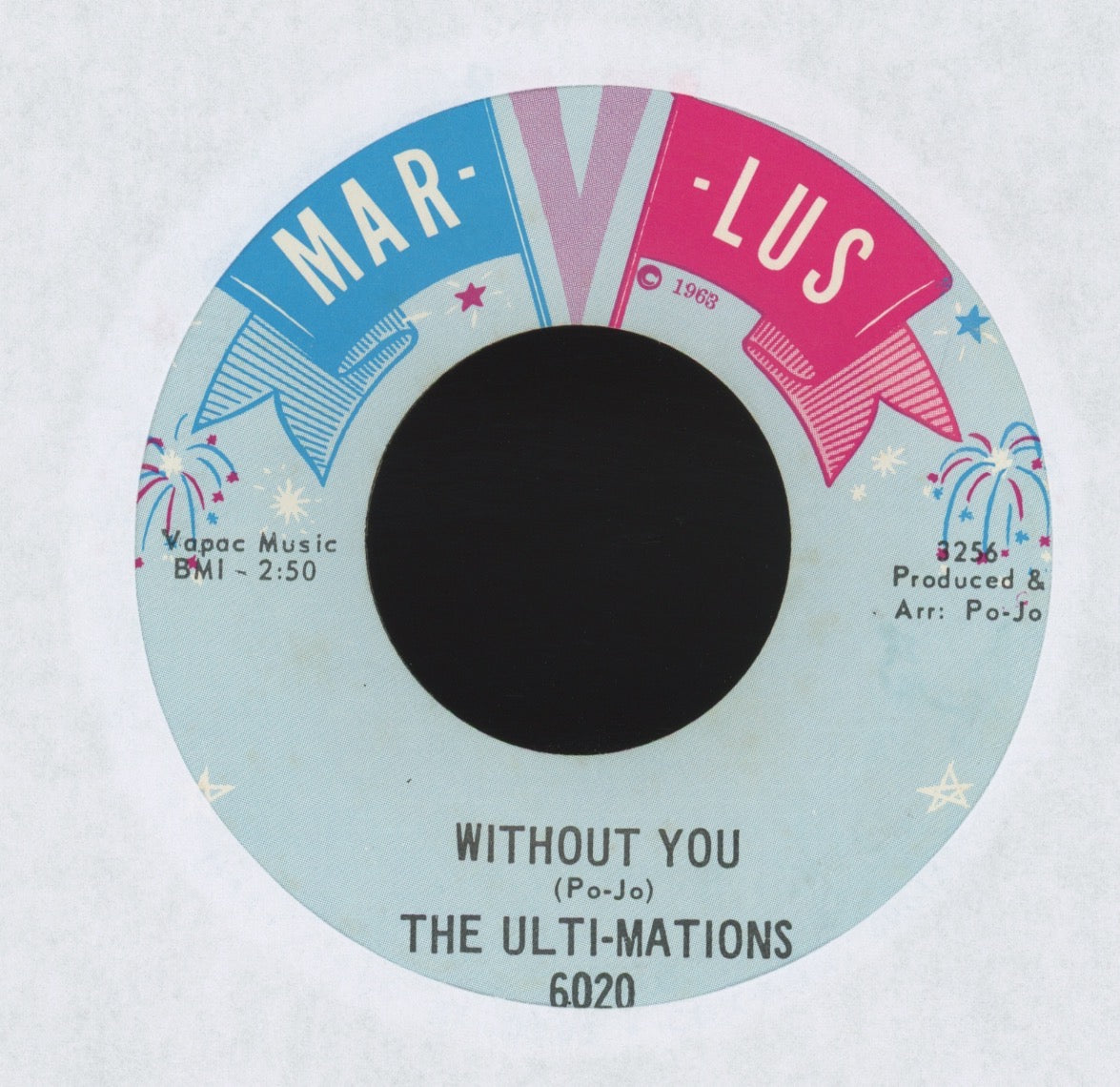 The Ultimations - Would I Do It Over on Mar-V-Lus Northern Soul 45