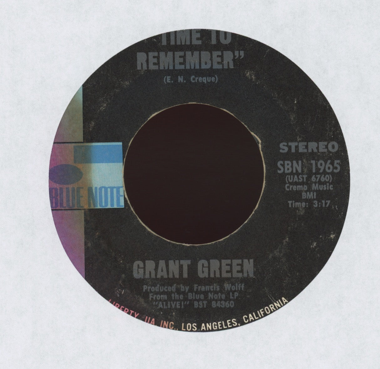 Grant Green - Sookie, Sookie on Blue Note Jazz Funk 45