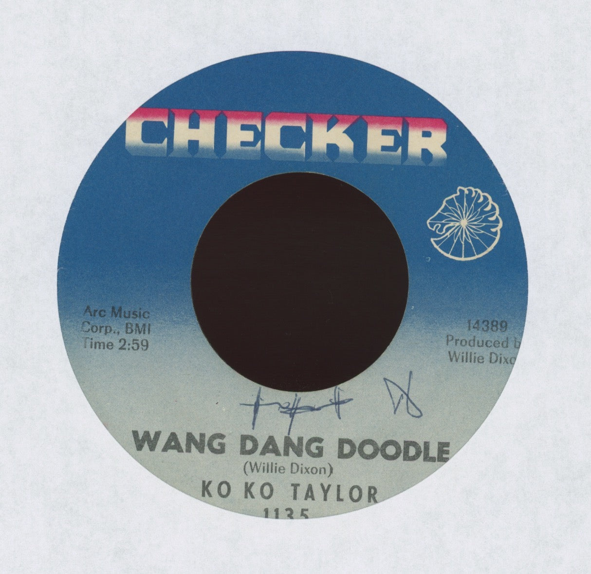 Koko Taylor - Wang Dang Doodle on Checker R&B 45