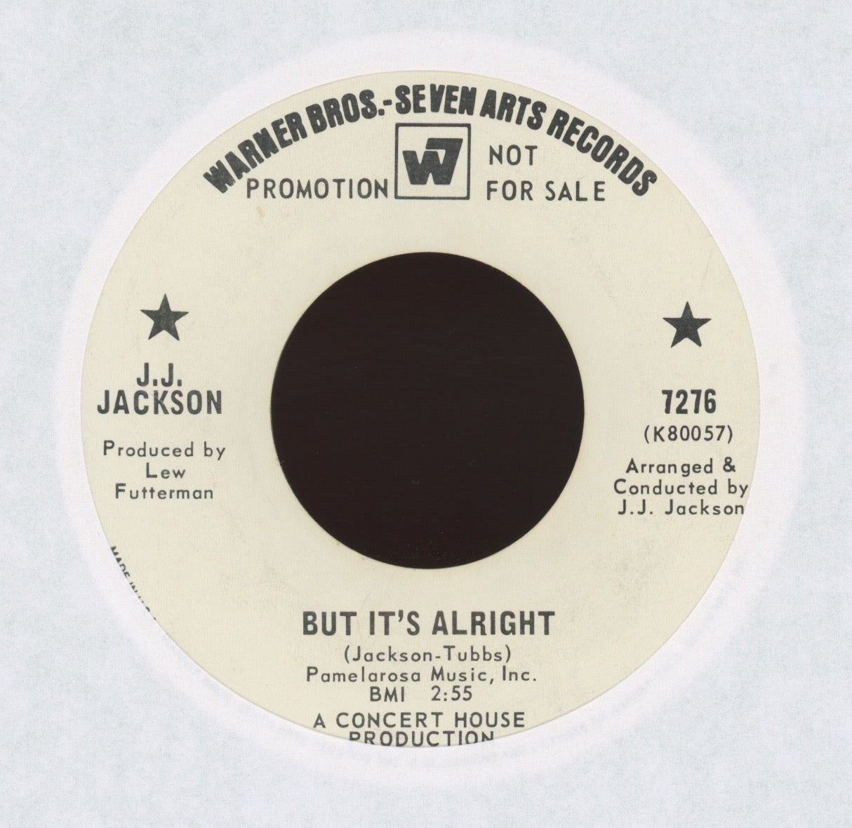 J.J. Jackson - But It's Alright on WB Promo Northern Soul 45