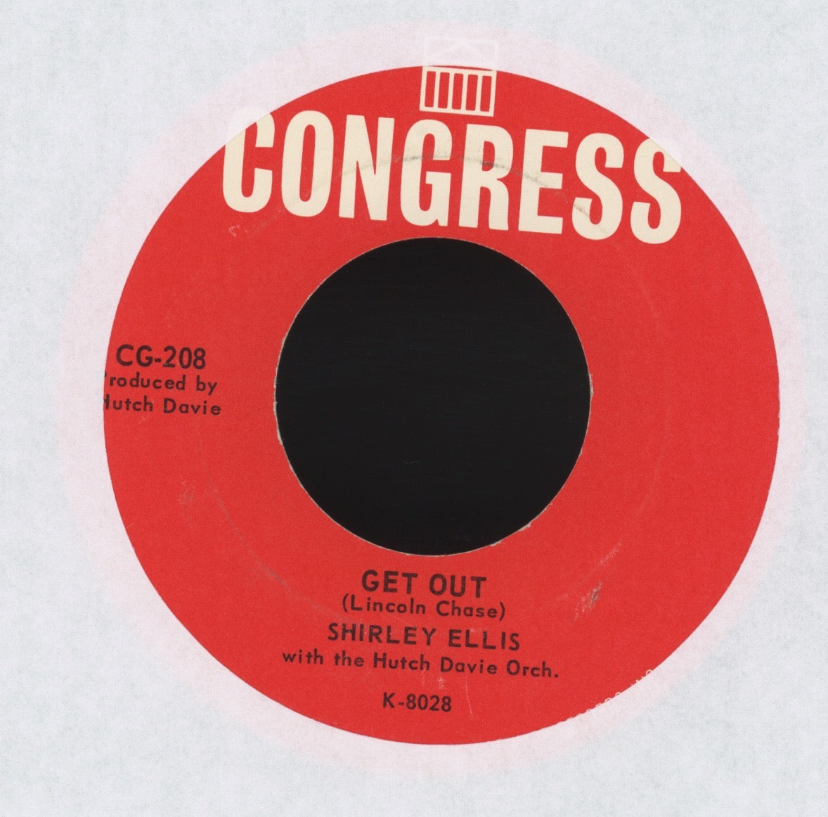 Shirley Ellis - (That's) What The Nitty Gritty Is on Congress Northern Soul 45