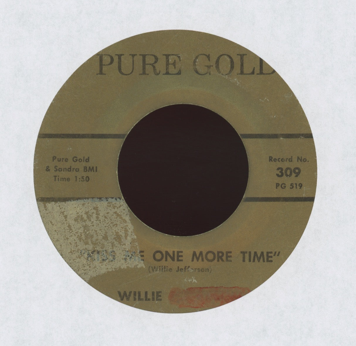 Willie Cobbs - Big Boss Man on Pure Gold R&B 45