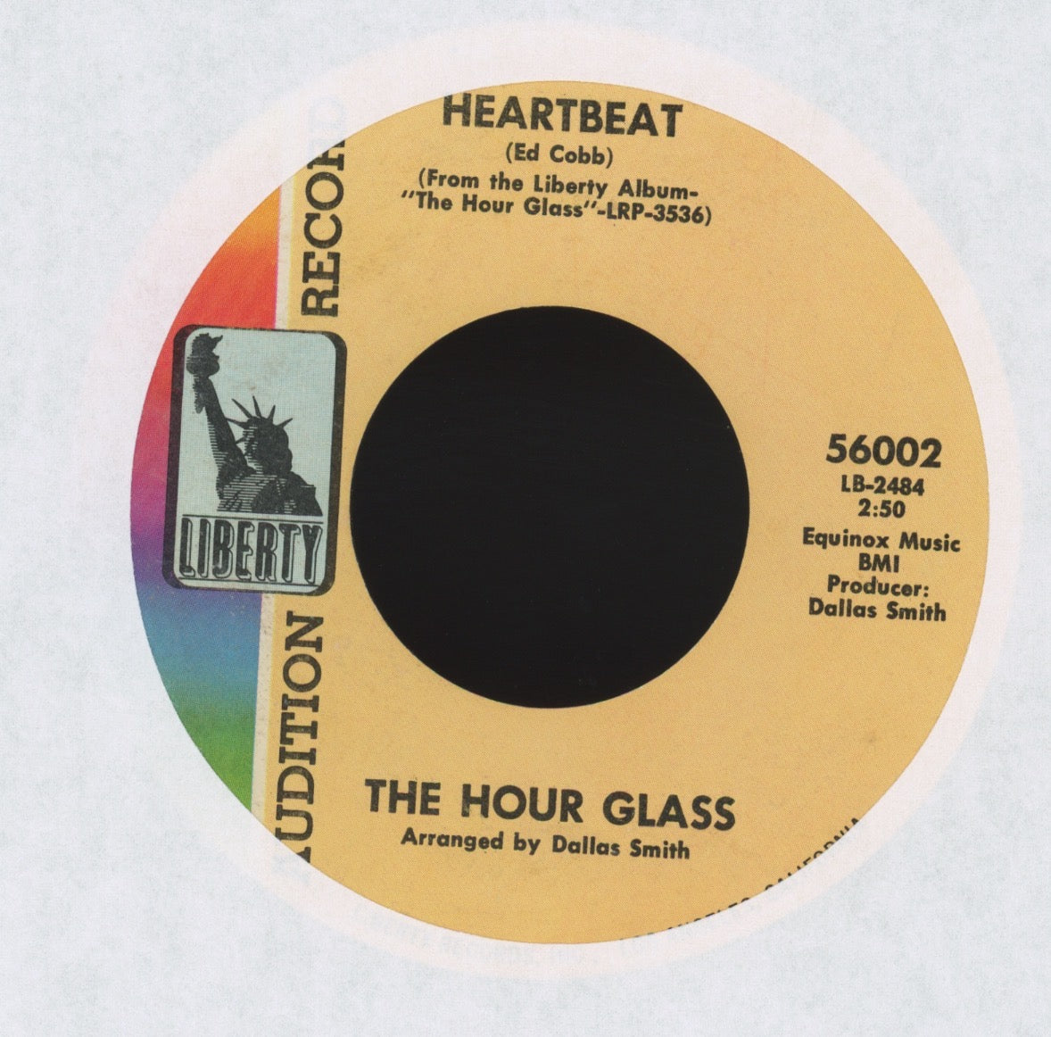 Hour Glass - Nothing But Tears on Liberty Promo Rock 45