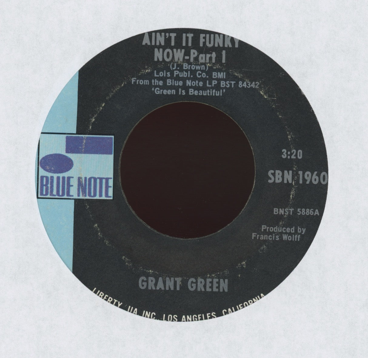 Grant Green - Ain't It Funky Now on Blue Note Jazz Funk 45