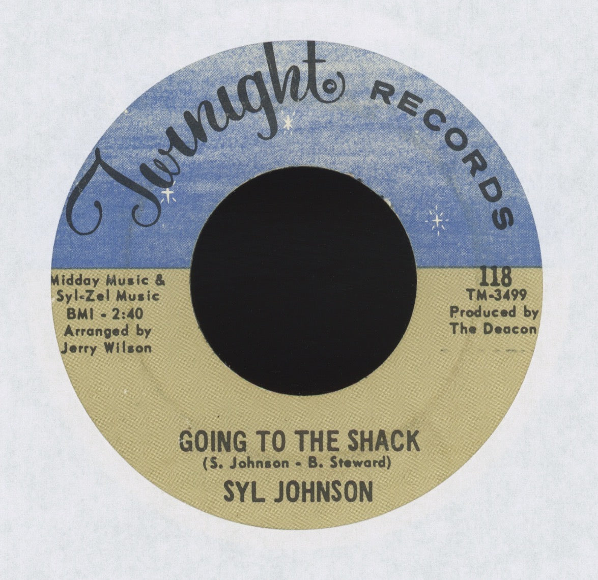 Syl Johnson - Going To The Shack on Twinight Soul Funk 45