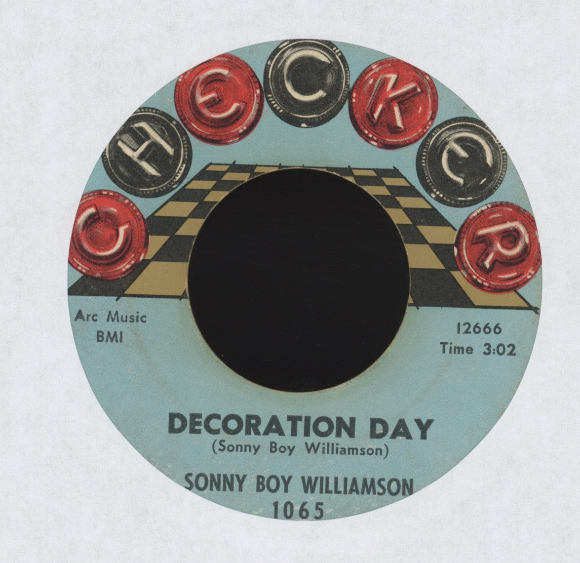 Sonny Boy Williamson - Trying To Get Back On My Feet on Checker R&B 45