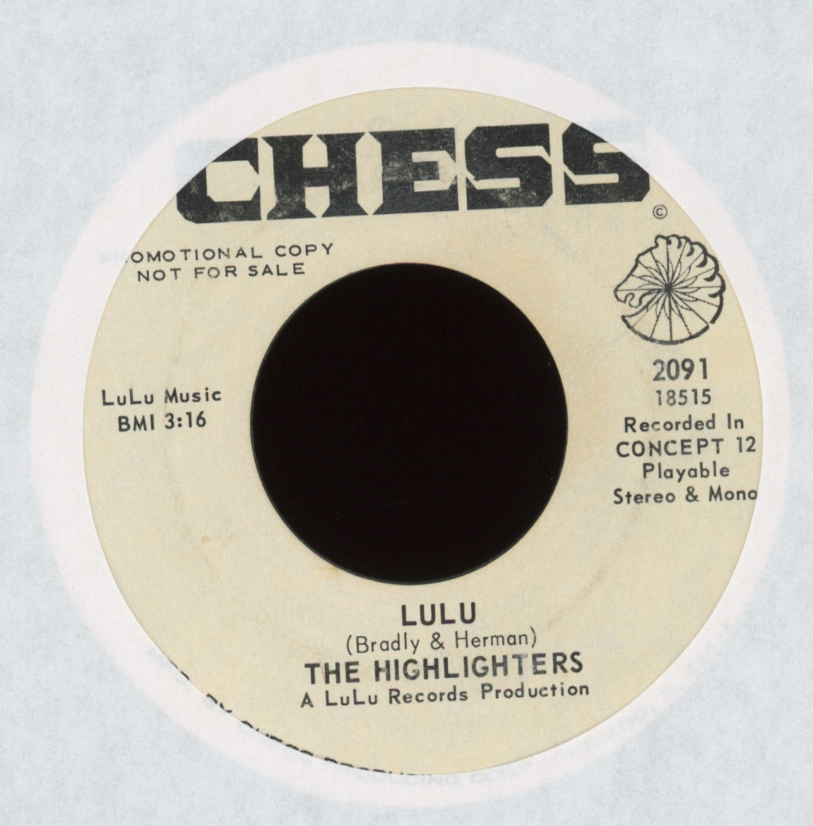 Walter Webb - Your Time Is Gonna Come on Chess Promo Northern Soul 45