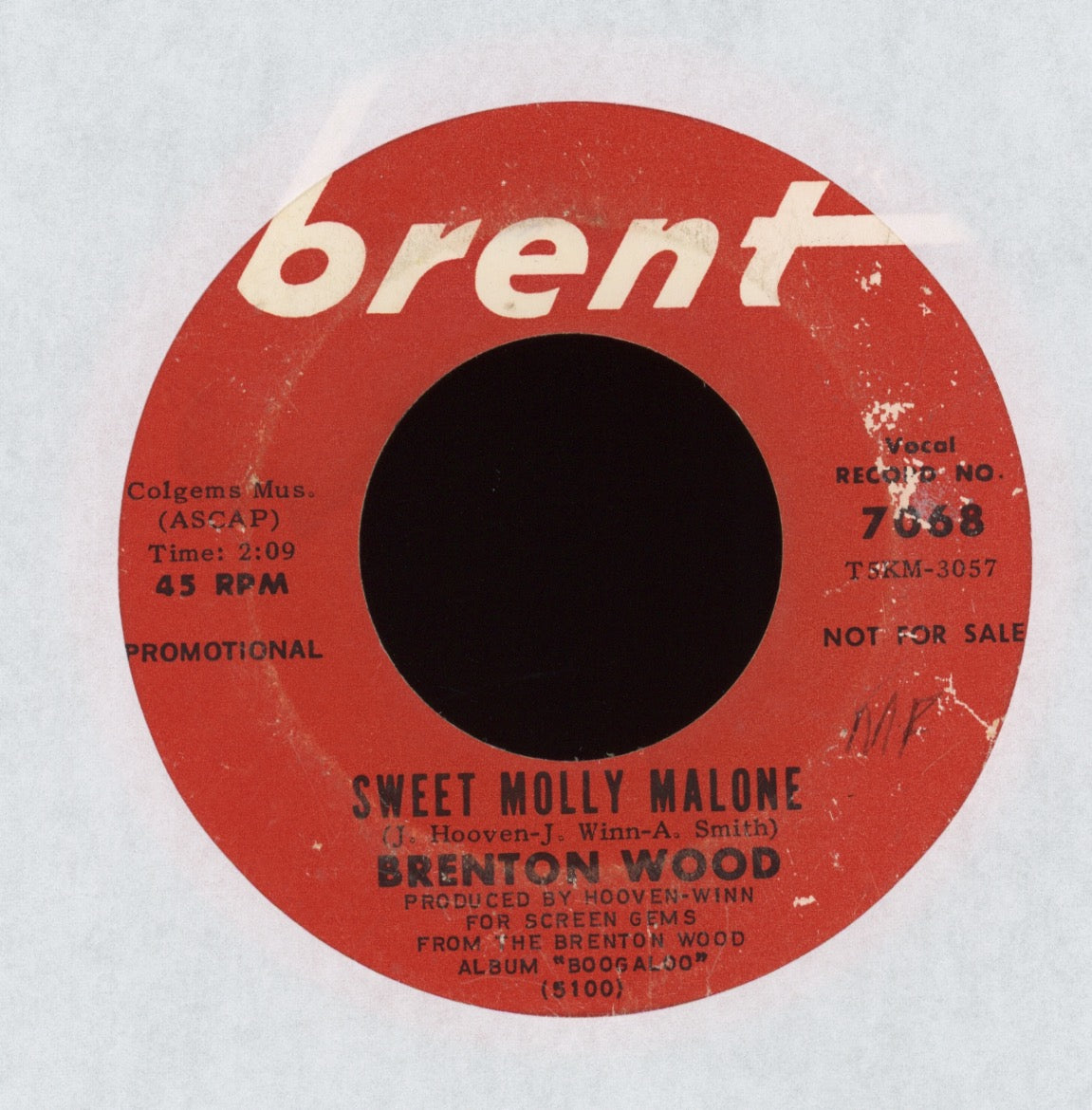 Brenton Wood - I Want Love on Brent Promo Sweet Soul 45