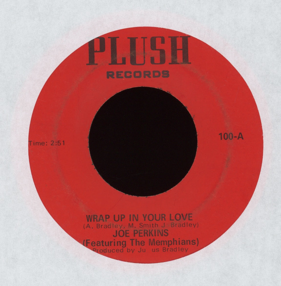 Joe Perkins - Looking For A Woman on Plush Funk 45