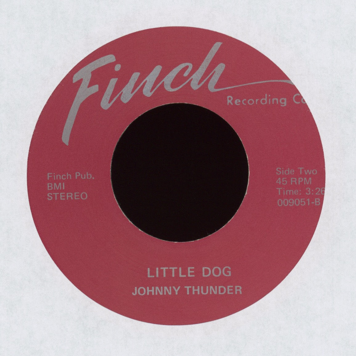 Johnny Thunder - Little Dog on Finch Rockabilly 45