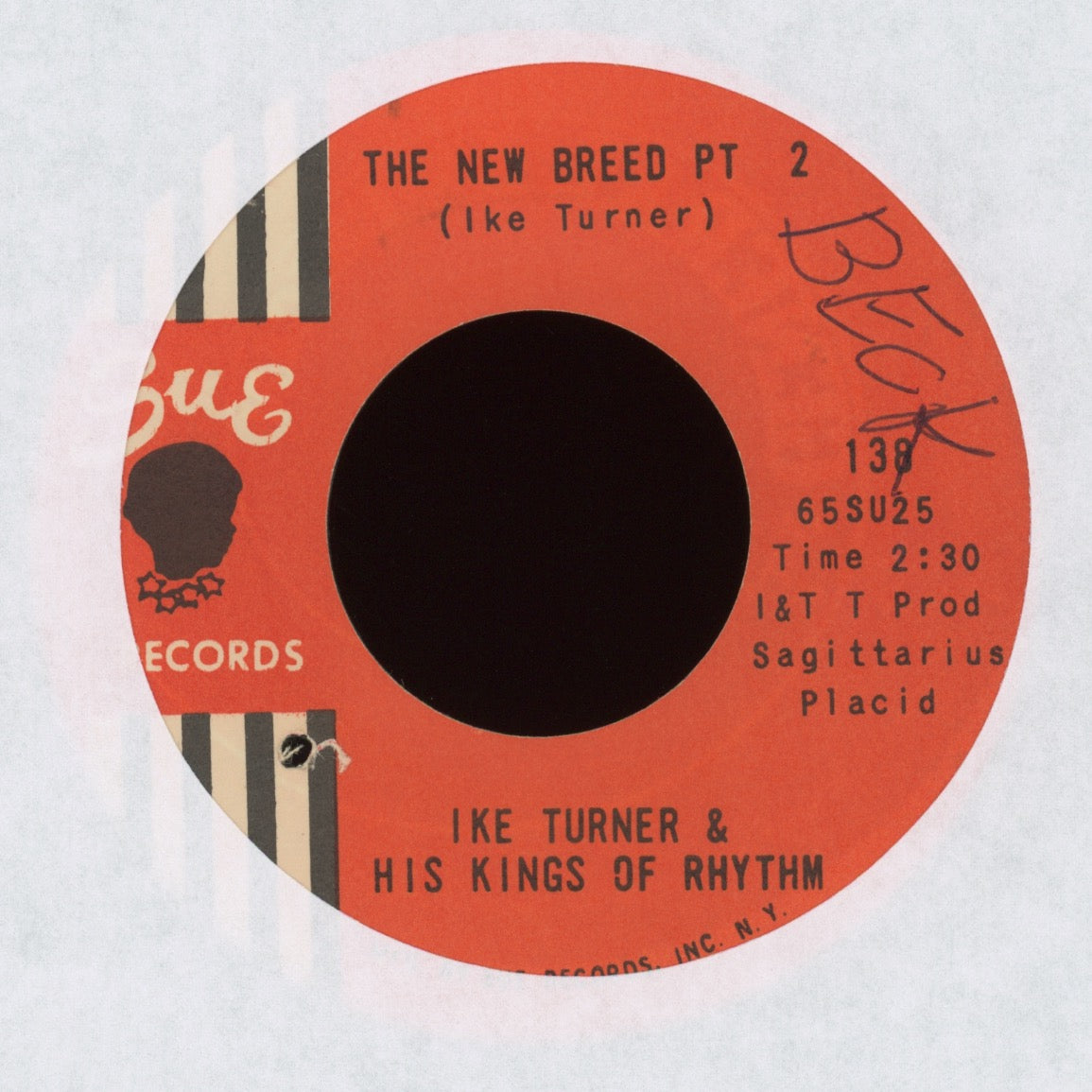 Ike Turner's Kings Of Rhythm - The New Breed on Sue Northern Soul 45