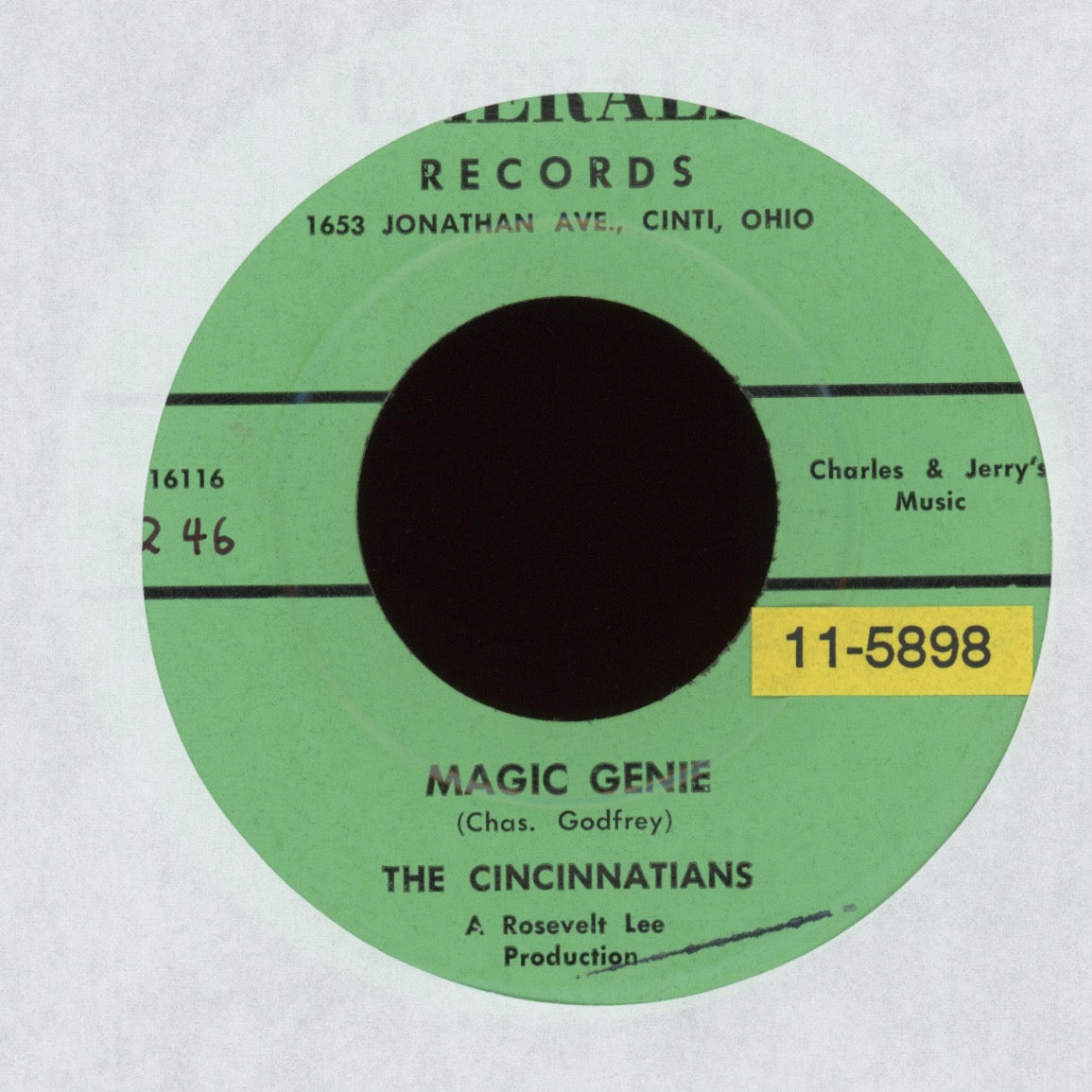 The Cincinnatians - Do What You Want To Do on Emerald Northern Soul 45