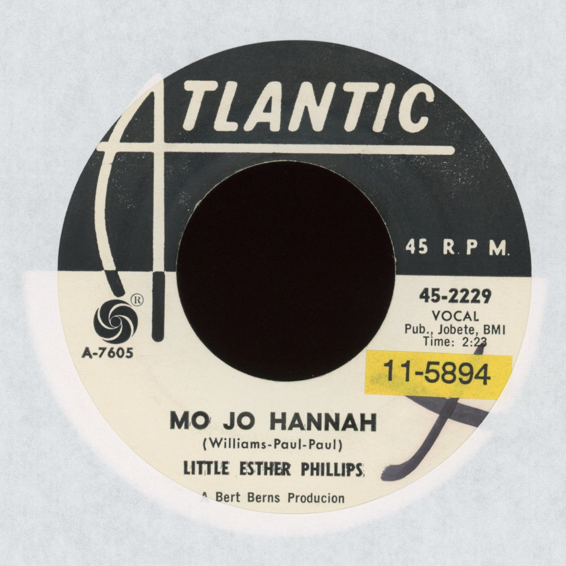Esther Phillips - Mo Jo Hannah on Atlantic Promo Northern Soul R&B 45