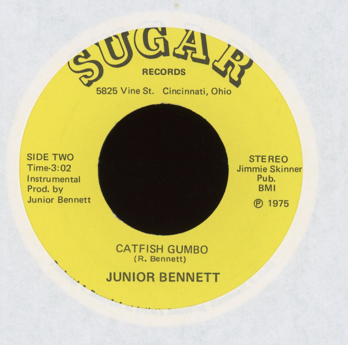 Junior Bennett - Catfish Gumbo on Sugar Country Funk 45 Breaks