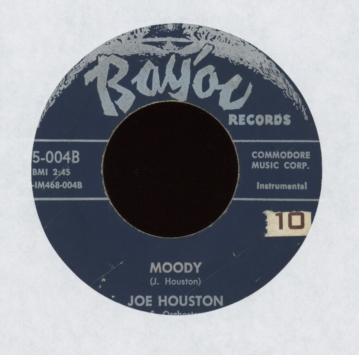 Joe Houston & Orchestra - Sabre-Jet on Bayou Instro R&B 45