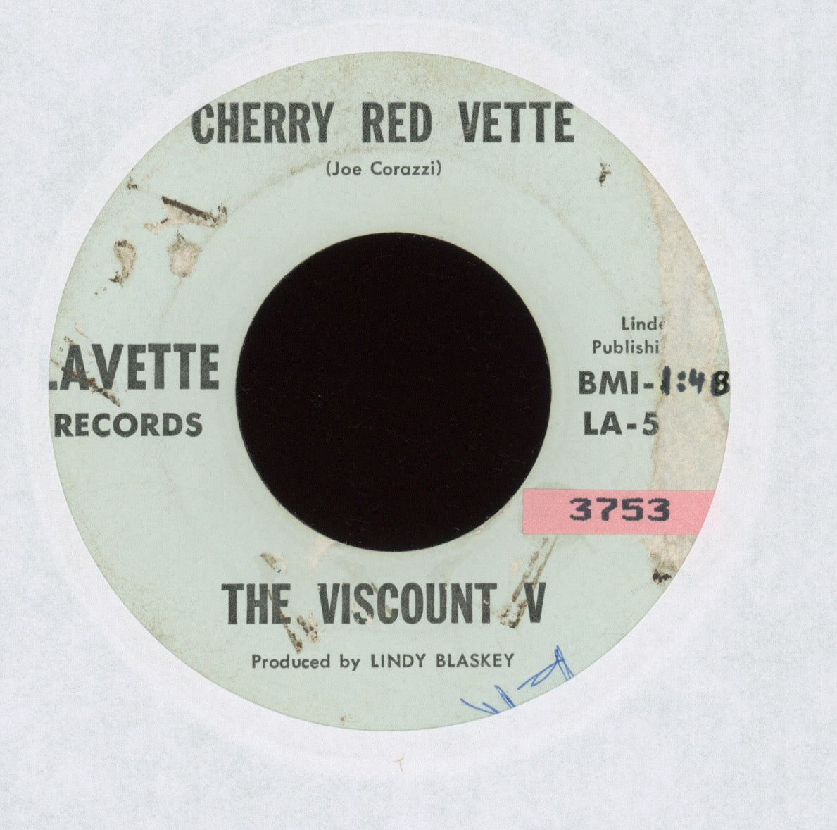 The Viscount V - Cherry Red Vette on Lavette Hot Rod Surf 45