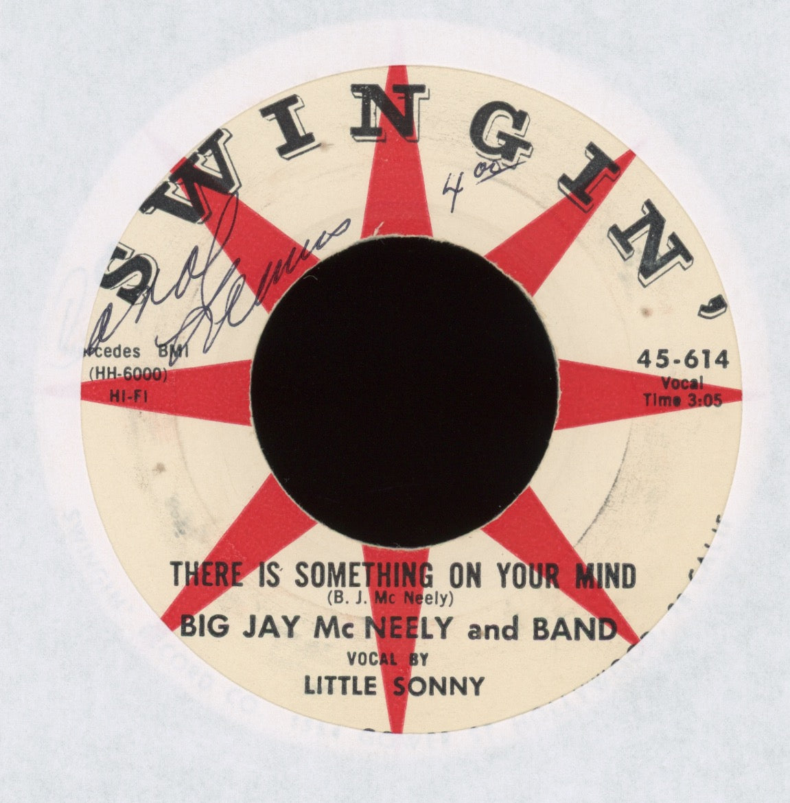 Big Jay McNeely & Band -  ...Back...Shack...Track on Swingin R&B 45