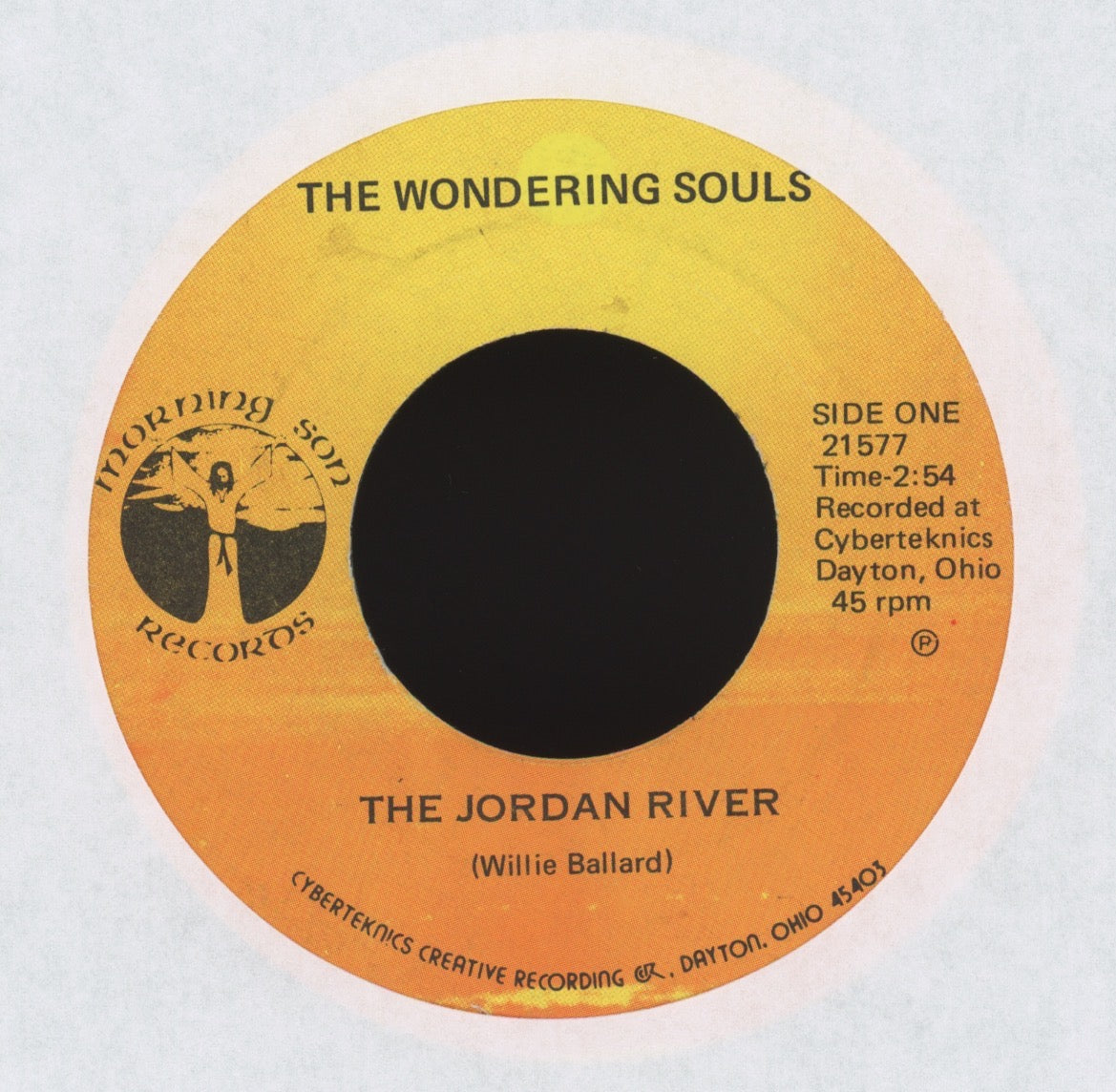 The Wondering Souls - The Jordan River on Morning Son Gospel Funk 45