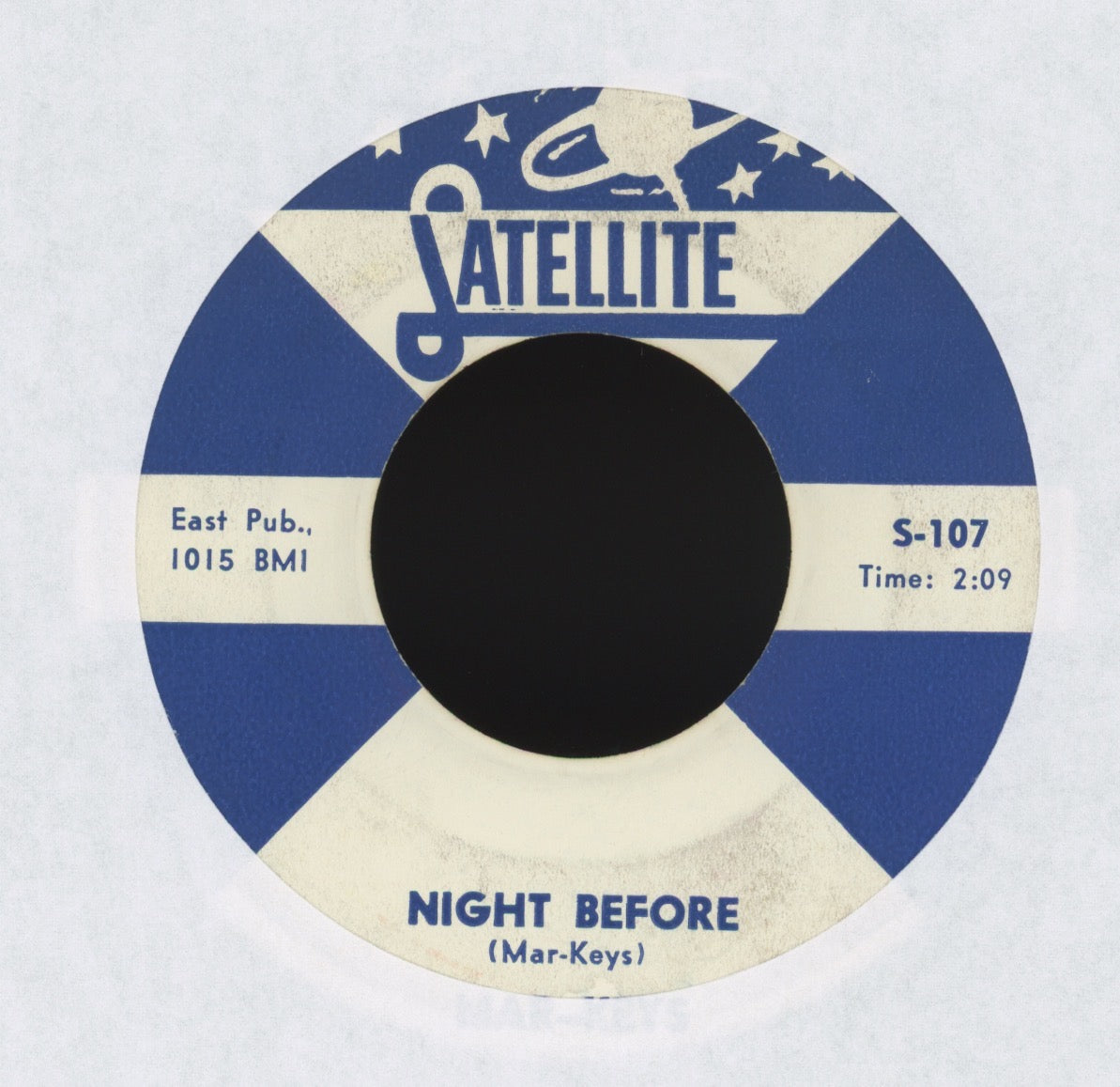 The Mar-Keys - Last Night on Satellite Instro R&B 45