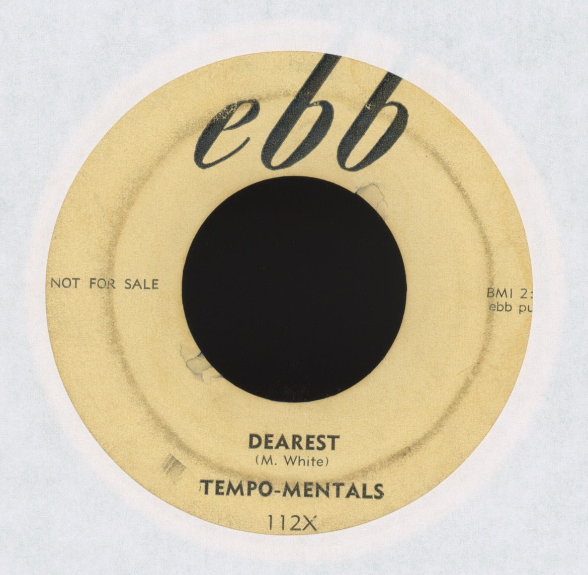 Tempo-Mentals - Dearest on Ebb Promo R&B Doo Wop 45