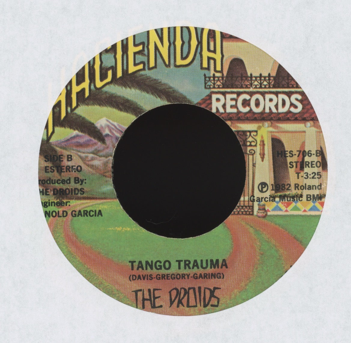 The Droids - Armageddon (Mommy's Song) on Hacienda New Wave Rock 45