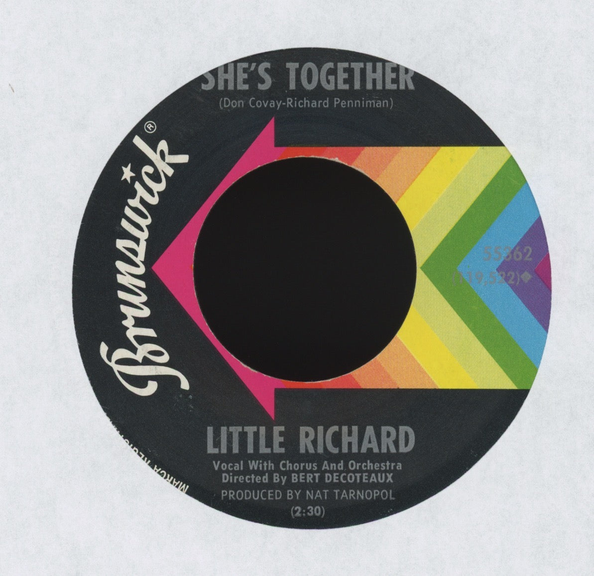 Little Richard - Try Some Of Mine on Brunswick Northern Soul 45