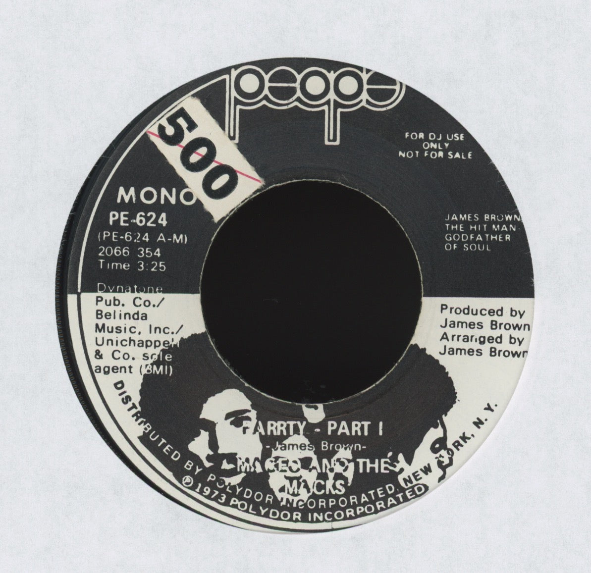 Maceo & The Macks - Parrty on People Promo Funk 45