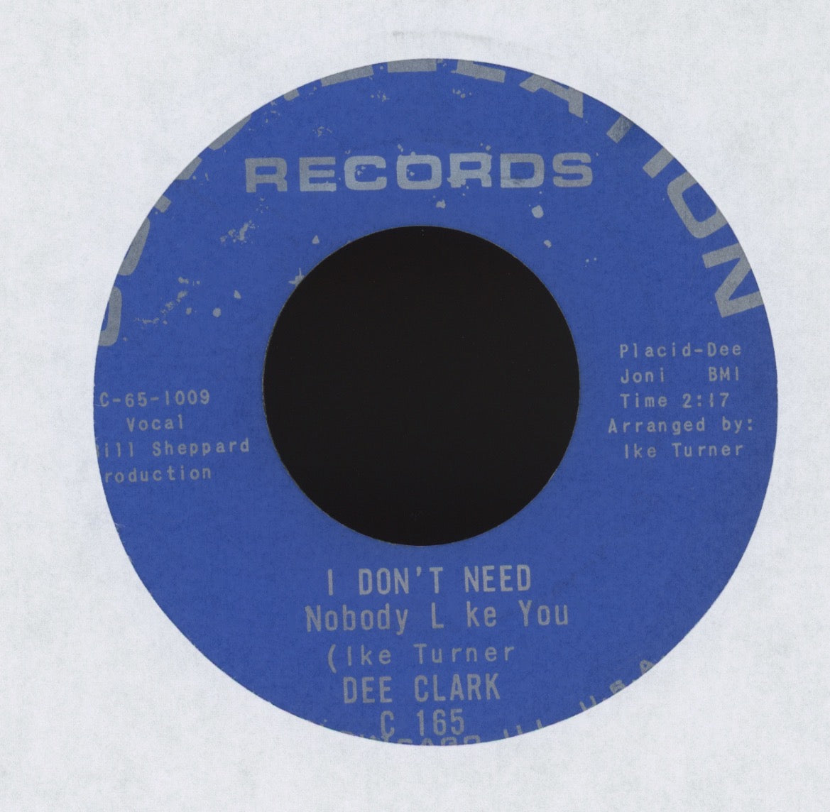 Dee Clark - Hot Potato on Constellation Northern Soul 45