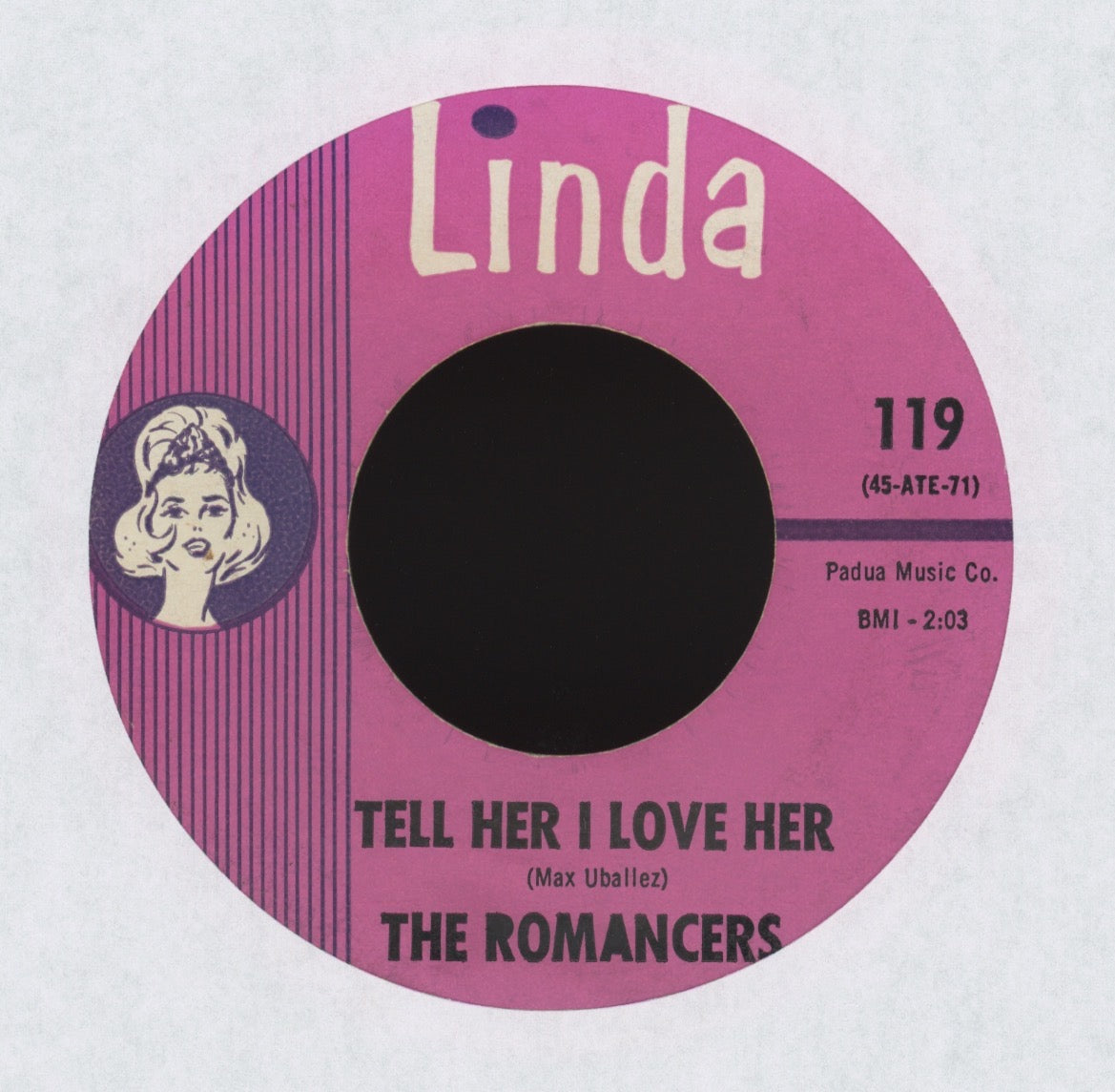 The Romancers - Tell Her I Love Her Soul Garage 45