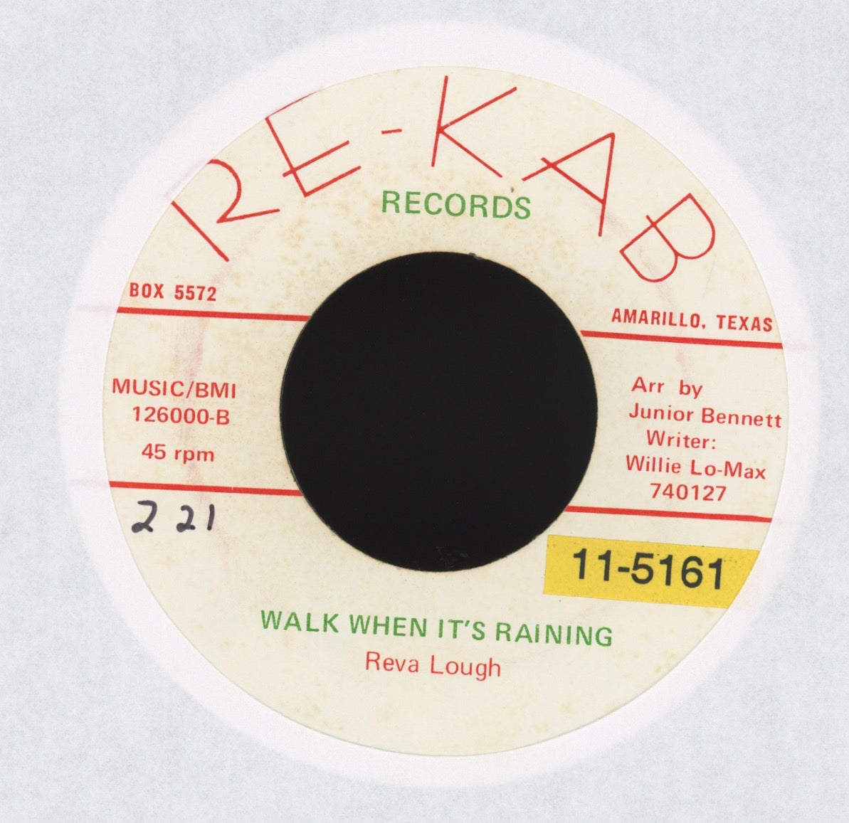 Reva Lough - So Sorry For You on Re-Kab Country Funk 45 Breaks