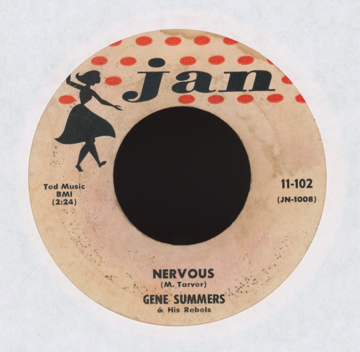 Gene Summers And His Rebels - Gotta Lotta That on Jan Rockabilly 45