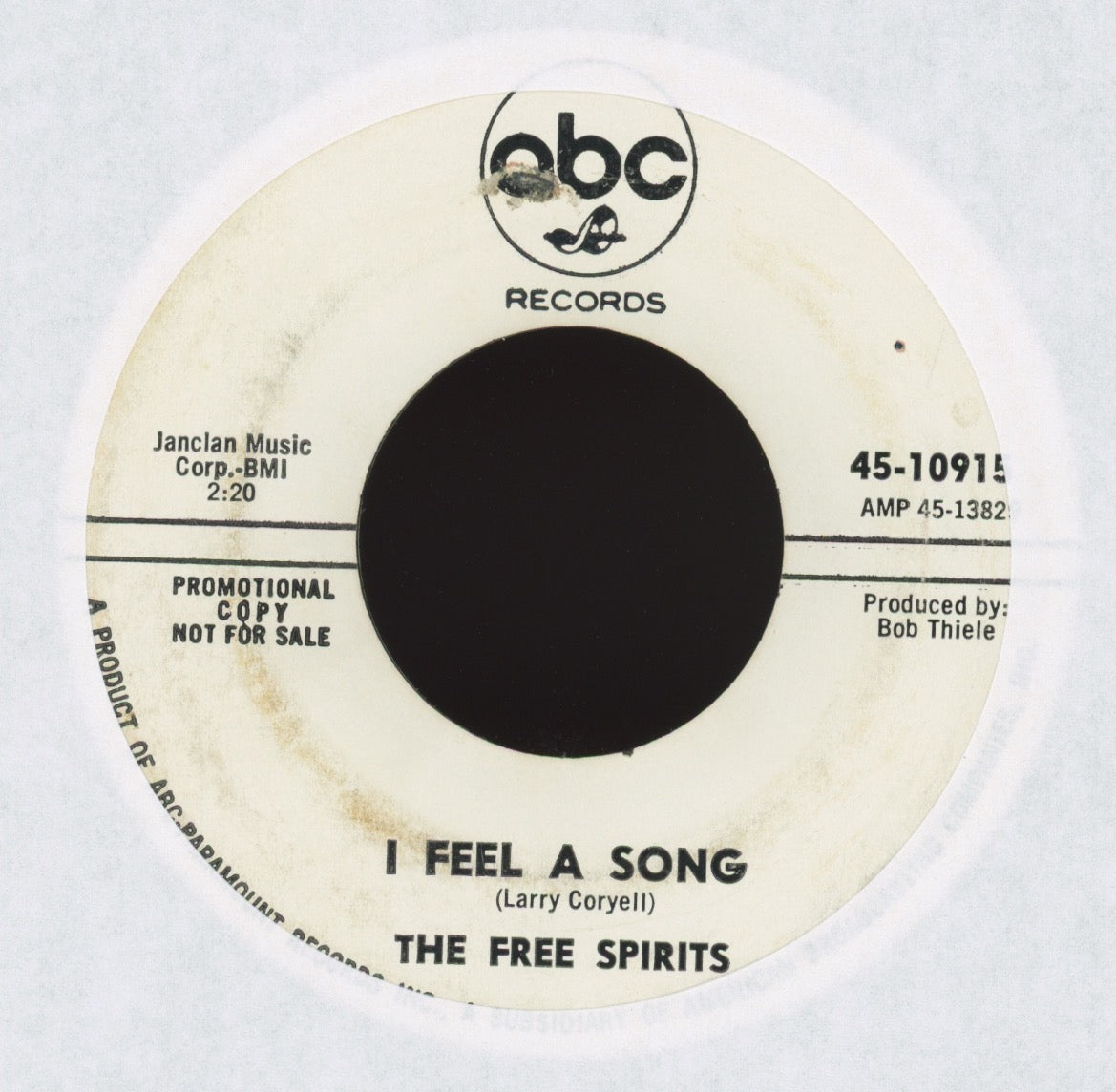The Free Spirits - Storm on ABC Promo Pop Psych 45