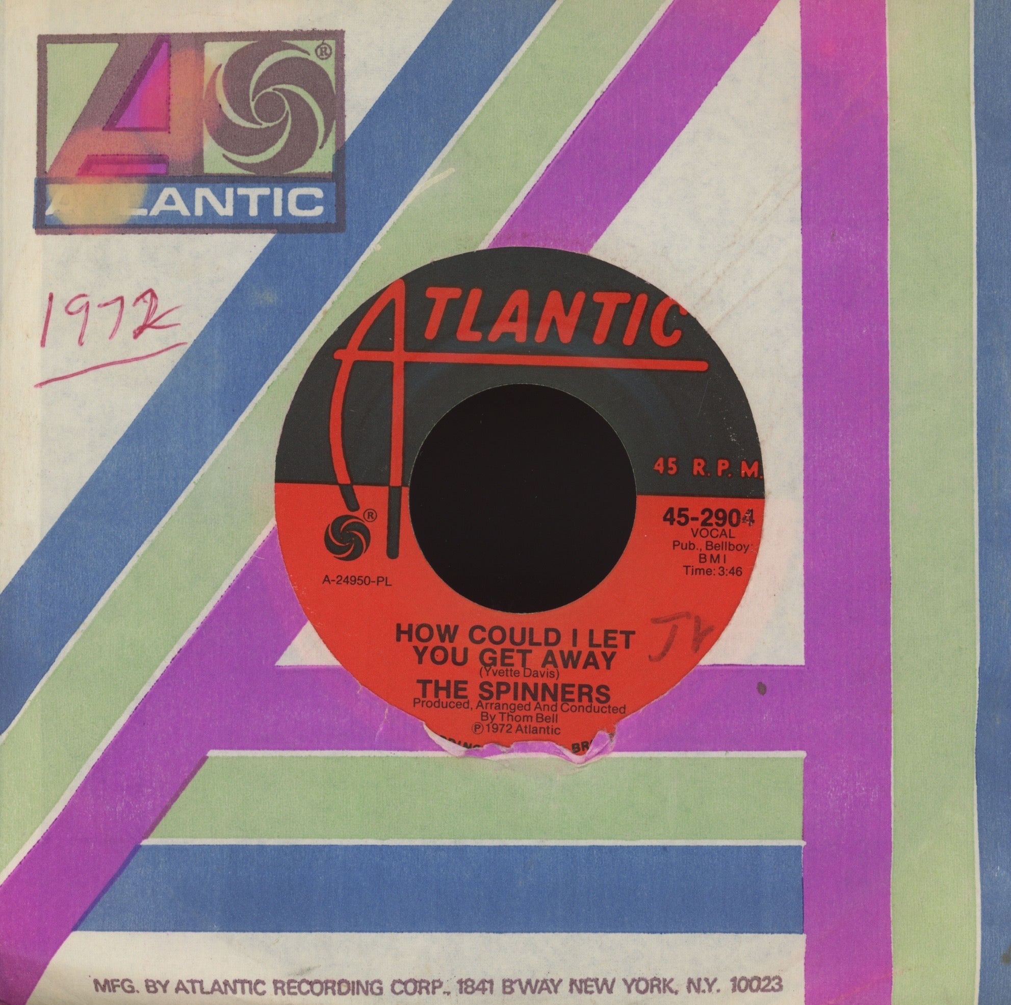 Spinners - I'll Be Around on Atlantic