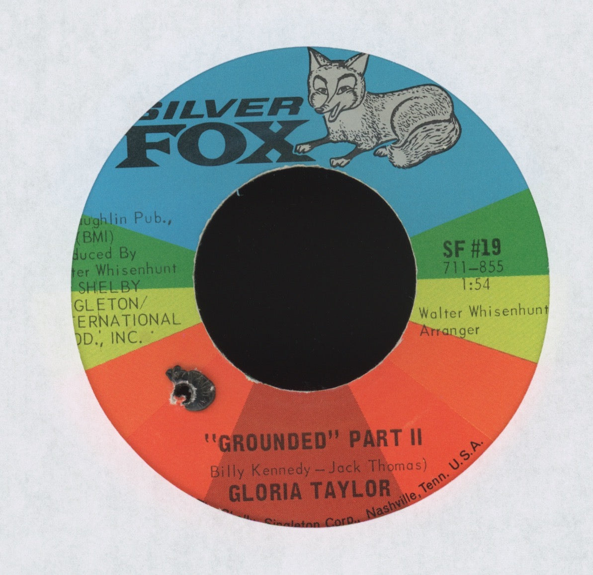 Gloria Taylor - Grounded on Silver Fox Soul Funk 45