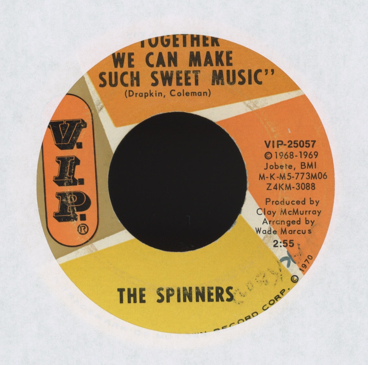 Spinners - It's A Shame on V.I.P. Northern Soul 45