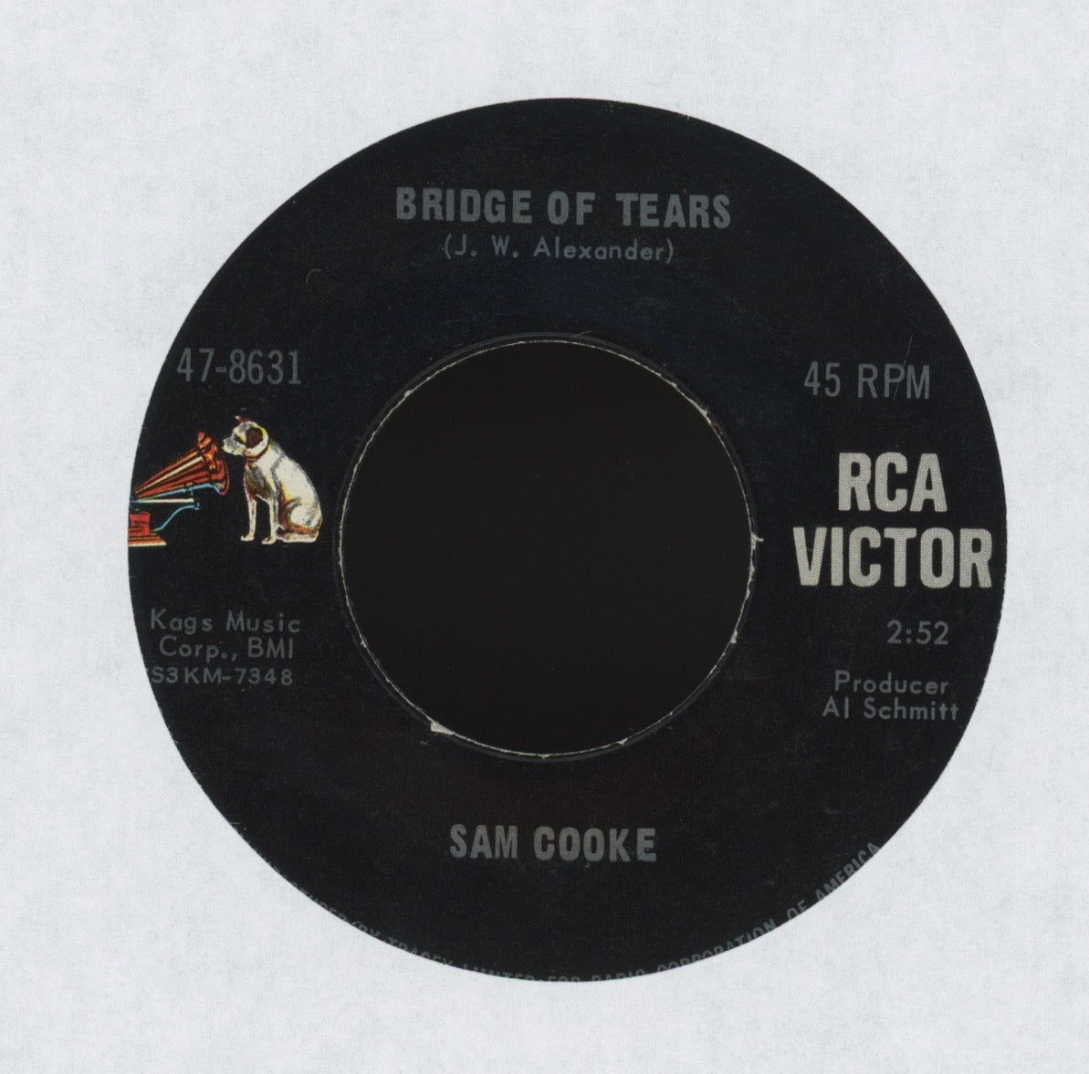 Sam Cooke - Sugar Dumpling on RCA Northern Soul 45 With Picture Sleeve