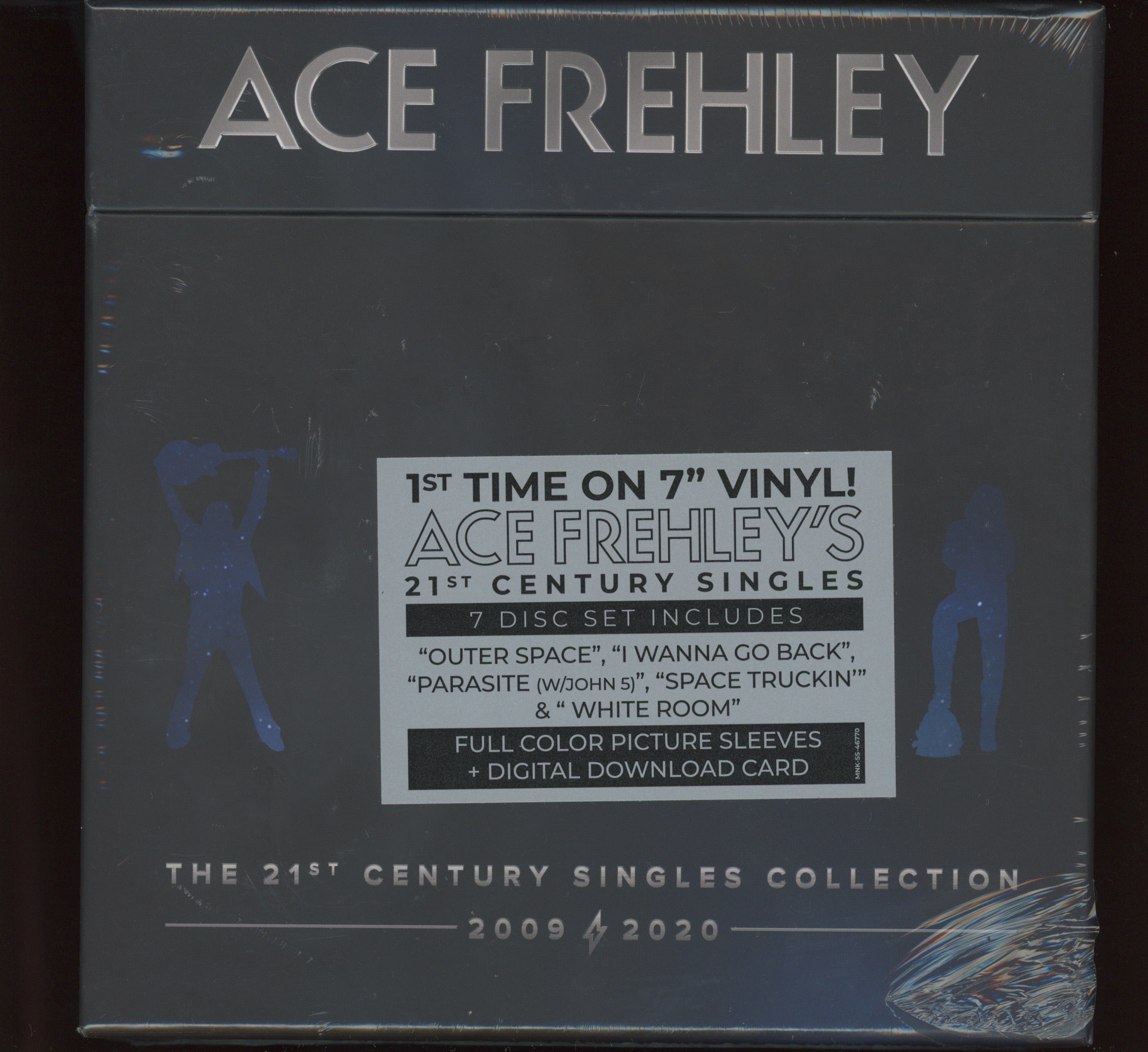 Ace Frehley - The 21st Century Singles Collection on MNRK Heavy Colored Vinyl 7" 45 RPM Box Set Sealed