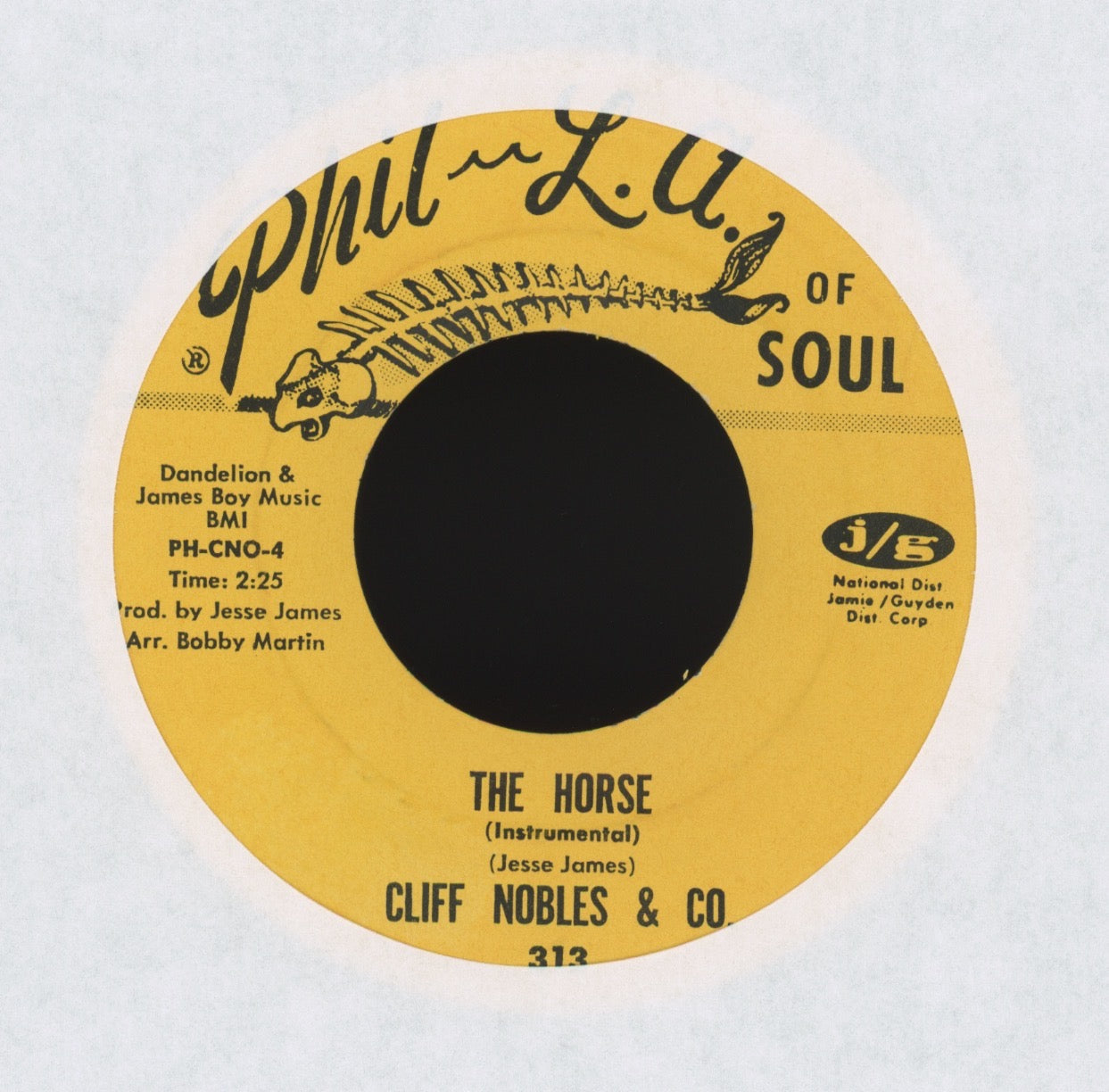 Cliff Nobles - The Horse on Phil L.A. of Soul Soul Funk 45