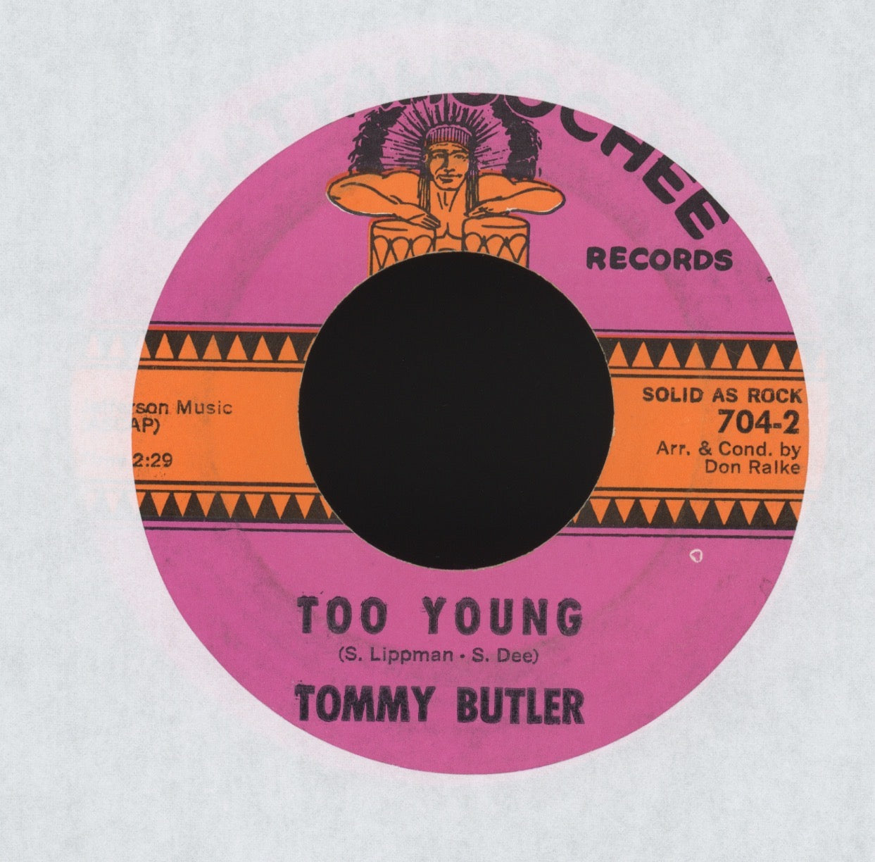 Tommy Butler - Move On Stay Gone on Chattahoochee Northern Soul 45