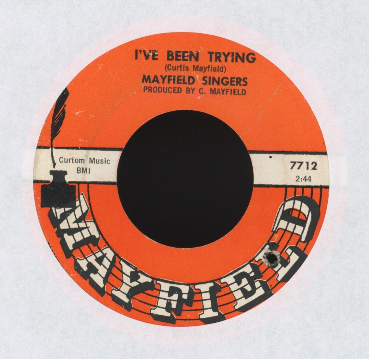 The Mayfield Singers - I've Been Trying on Mayfield Soul 45