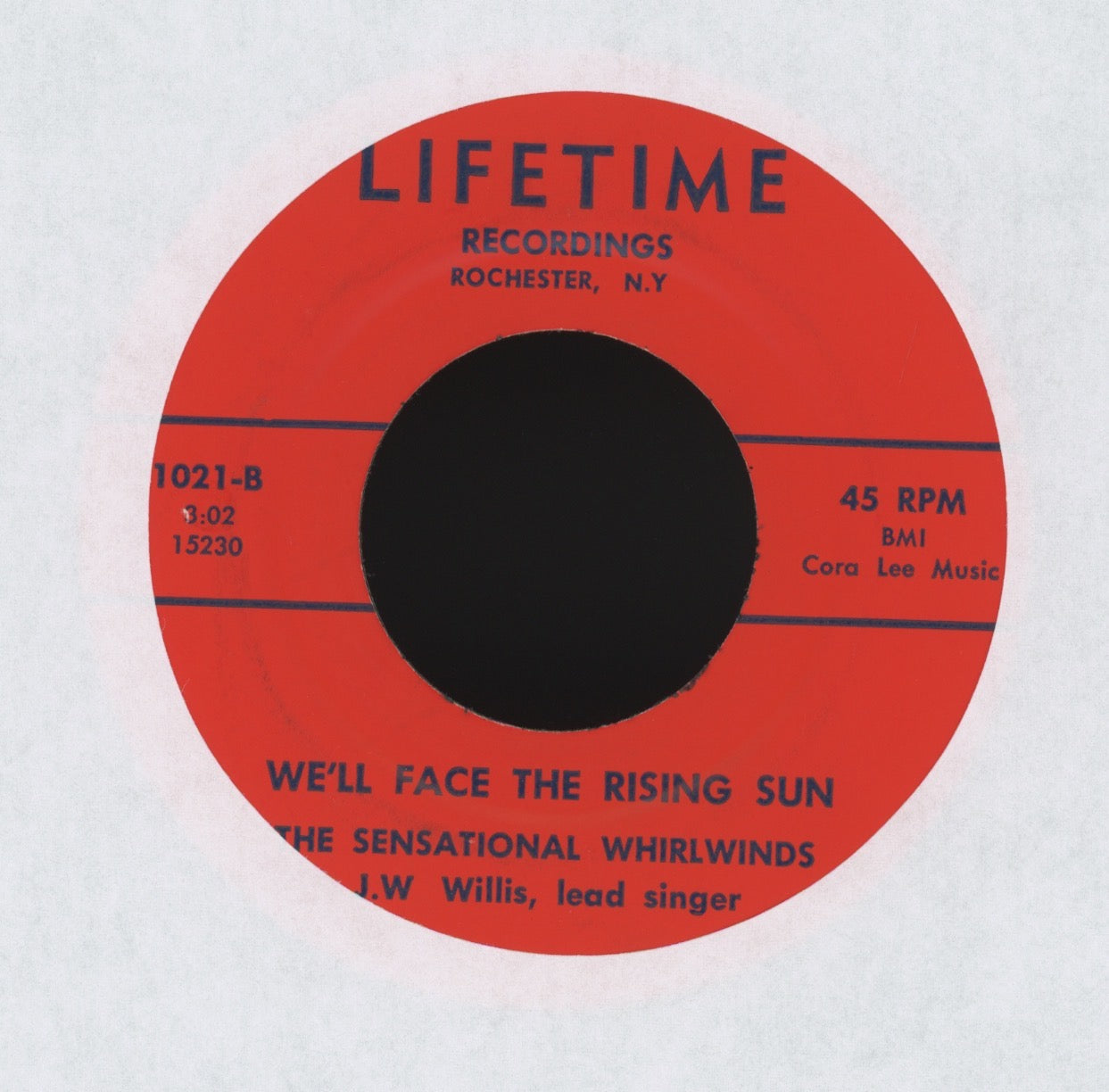 The Whirlwinds - (Make Old) Satan Leave Me Alone on Lifetime Rite Press Lo Fi Gospel 45