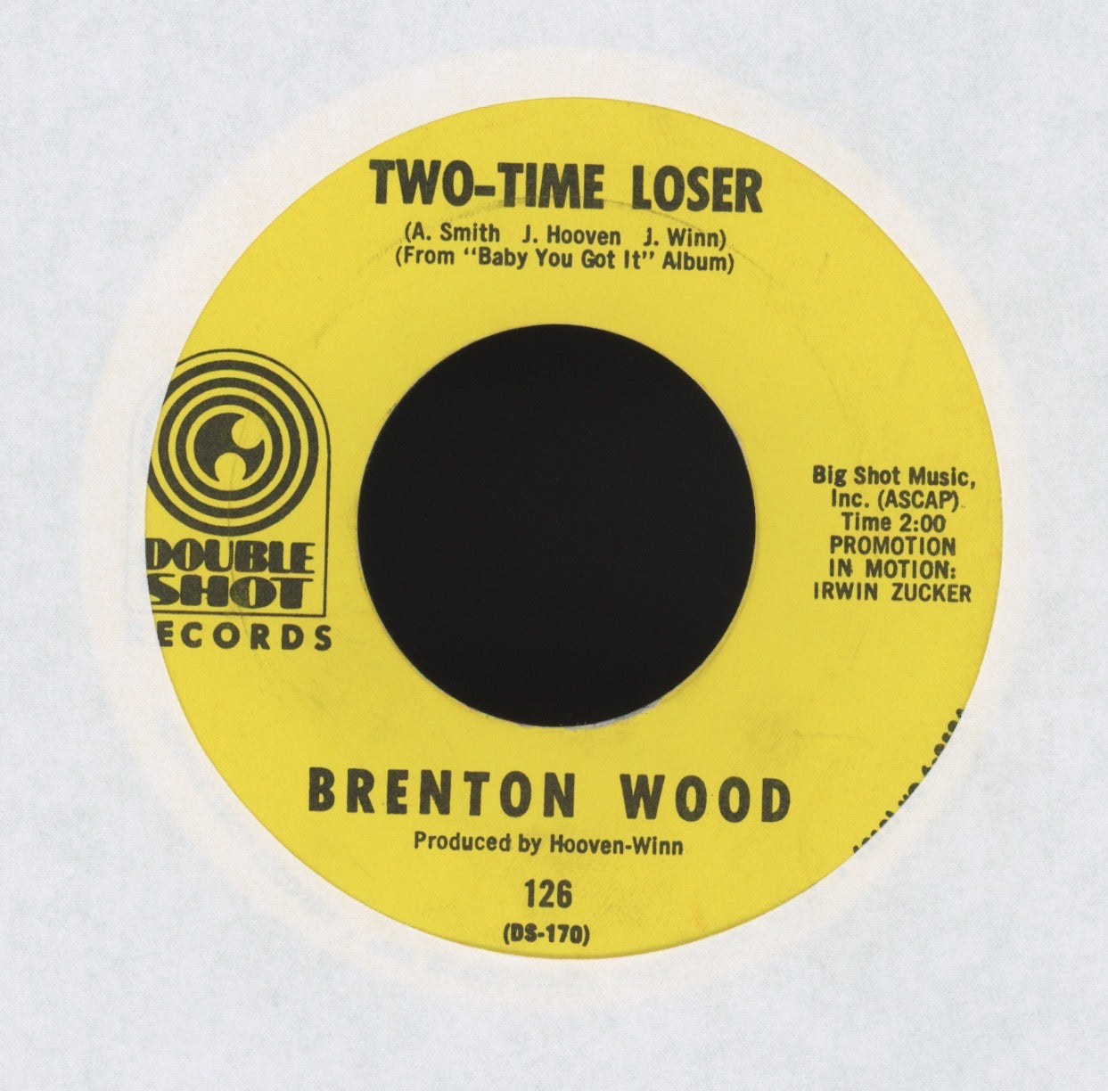 Brenton Wood - Lovey Dovey Kinda Lovin' on Double Shot Northern Soul 45