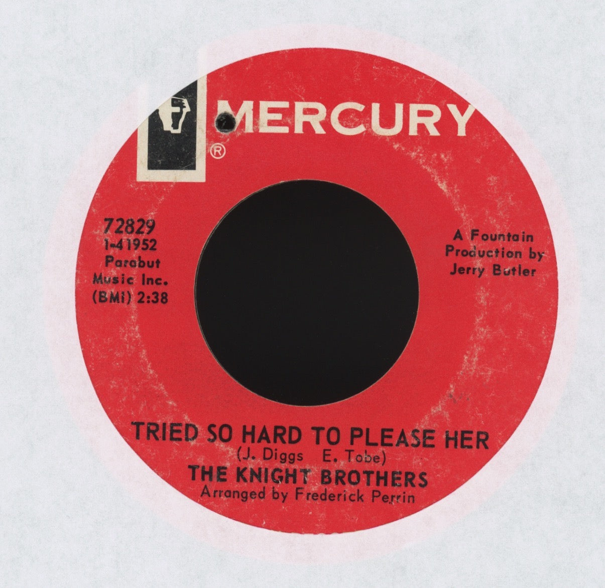 Knight Brothers - Ghetto Joe on Mercury Northern Soul 45